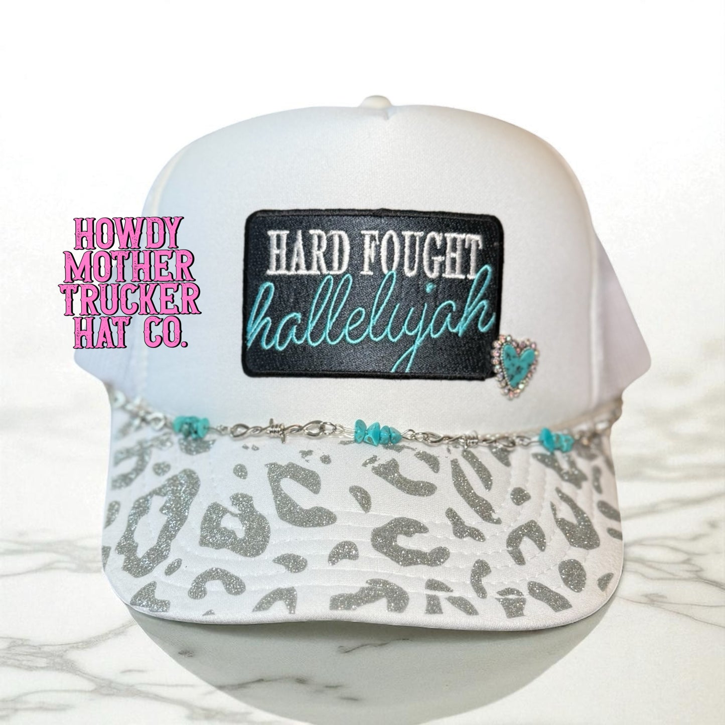 Hard Fought Hallelujah Trucker Hat