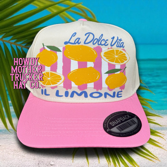 Dolce Vita Limon Trucker Hat