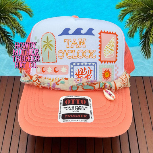 Tan O’Clock Trucker Hat
